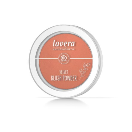 Lavera Zamatová púdrová lícenka 01 - Rosy Peach, 4,5 g