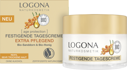 Logona Denný krém EXTRA NOURISHING výživný Age Protection, 50 ml