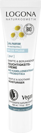 Logona PUR Hydratačný bio krém s rumančekom a probiotikami, 30 ml