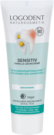 Logodent  Zubná pasta Sensitive , 75 ml