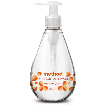 Method Anti-bac mydlo Orange Yuzu, 350 ml