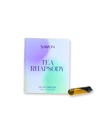 SAVON unisex TEA RHAPSODY, Eau de Parfume, vzorka HANDMADE