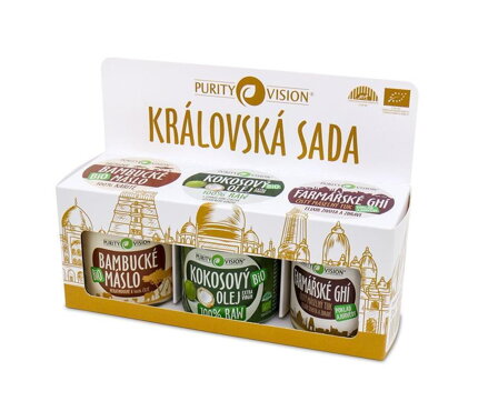 Kráľovská darčeková sada Purity Vision, 3 x 120 ml