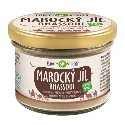Rhassoul Marocký íl Purity Vision, 200 g