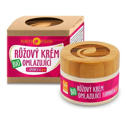 BIO Ružový krém omladzujúci Purity Vision, 40 ml