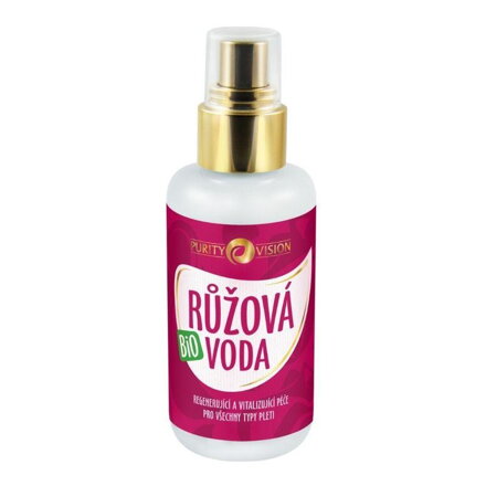 Ružová voda Purity Vision, 100 ml