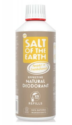 Náhradná náplň dezodorant, AMBRA & SANTAL, Salt of the Earth, 500ml