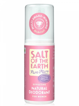 Sprejový dezodorant, LEVANDUĽA & VANILKA, Salt of the Earth, 100ml
