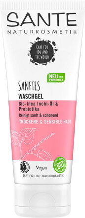 Sante Čistiaci gél s inca inchi olejom a probiotikami na suchú a citlivú pleť, 100ml