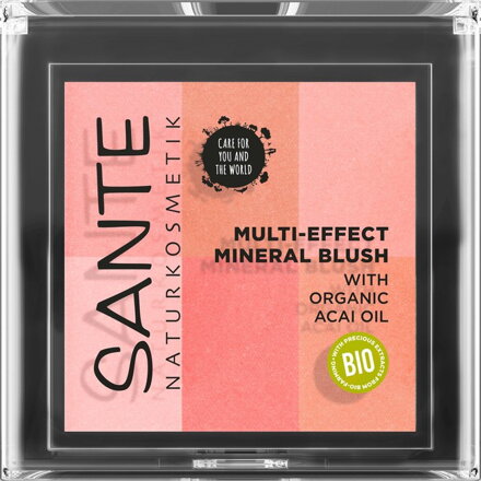 Sante Farba na líčka Multi Effect Beauty 01, coral, 8 g