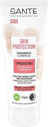 SANTE Čistiaci gél Skin Protection, suchá a citlivá pleť, 100 ml
