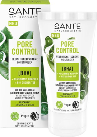 SANTE Hydratačný krém Pore Control, zmiešaná pleť, 50 ml