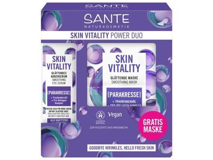 SANTE Set starostlivosti o pleť SKIN VITALITY - očné sérum a maska