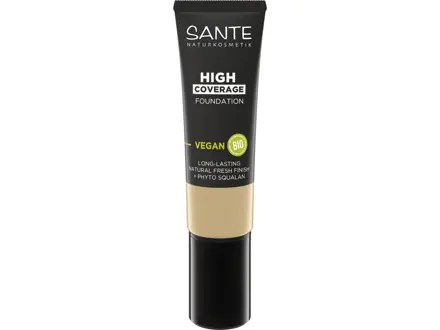 Sante high coverage bio make up 01 až 08, 25 ml