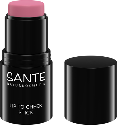 Sante Lip to Cheek stick na líca a pery ružová a glow, 6 g