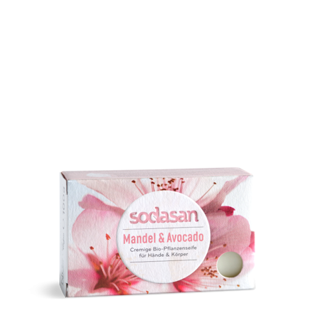 Sodasan Bio mydlo bez vône na ruky a telo, 100 g