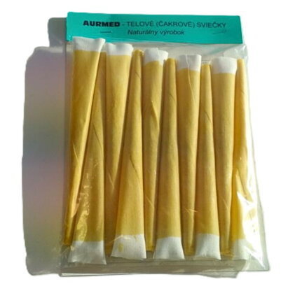 Telové sviečky AURMED, 10 ks / bez silíc alebo rôzne druhy silíc