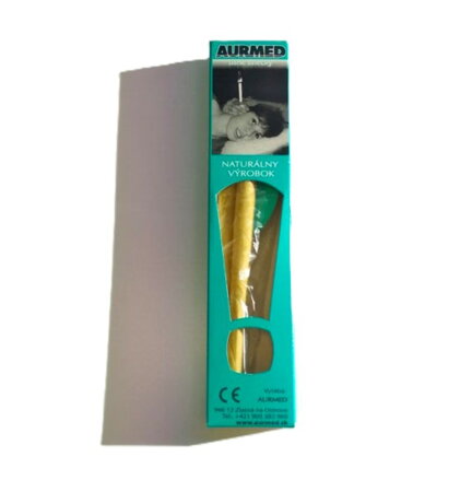Ušné sviečky AURMED, 2 ks / 3 varianty silíc