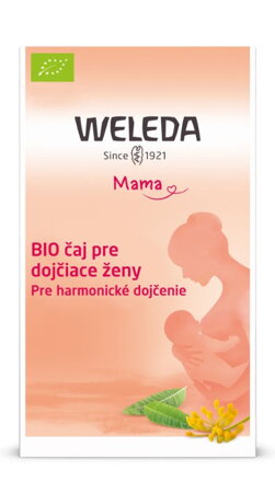 Weleda BIO Čaj na podporu dojčenia, porcovaný 20x2g