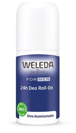 Weleda Deo pánska gulička Men 24h Roll-on, 50 ml 