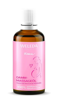 Weleda Olej na masáž hrádze, 50 ml