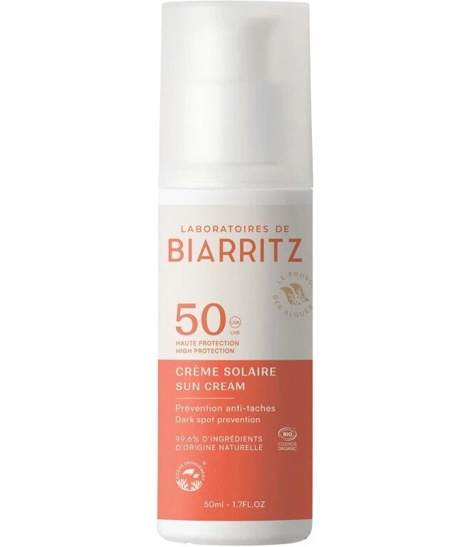 Opaľovacie mlieko BIO Alga Maris spf 50, 100ml