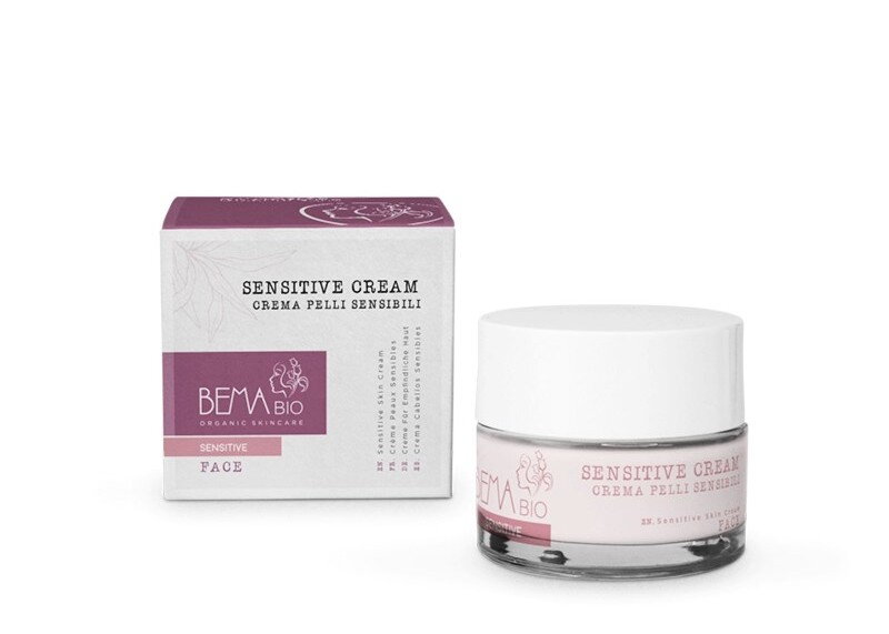 Bema Bio pleťový krém na citlivú pleť a začervenania Sensitive, 50 ml