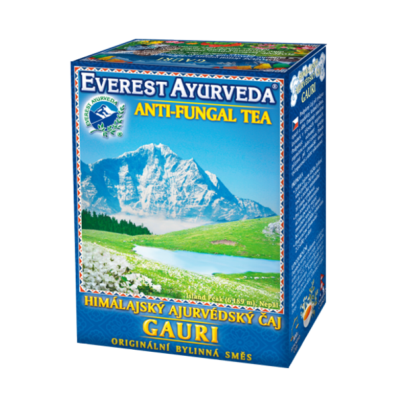 Ajurvédsky himalájsky čaj GAURI kvasinky a plesne, 100 g sypaný