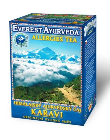 Ajurvédsky himalájsky čaj KARAVI alergie, 100 g sypaný