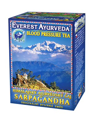 Ajurvédsky himalájsky čaj SARPAGANDHA na krvný tlak, 100 g sypaný