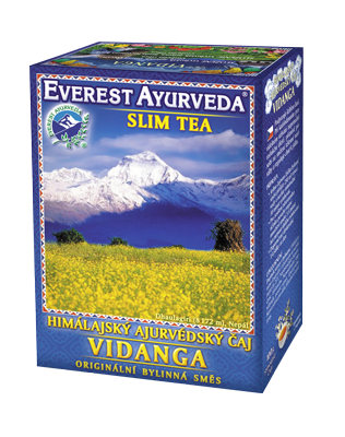 Ajurvédsky himalájsky čaj VIDANGA na štíhlu líniu, 100 g sypaný