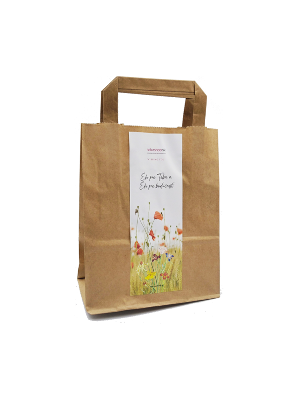 Eko darčeková taška Naturshop.sk MALÁ, naklikaj si do nej produkty, vhodné aj pre FIRMY + eko mydlo ZDARMA Eko darčeková taška Naturshop.sk MALÁ, naklikaj si do nej produkty, vhodné aj pre FIRMY + eko mydlo ZDARMA