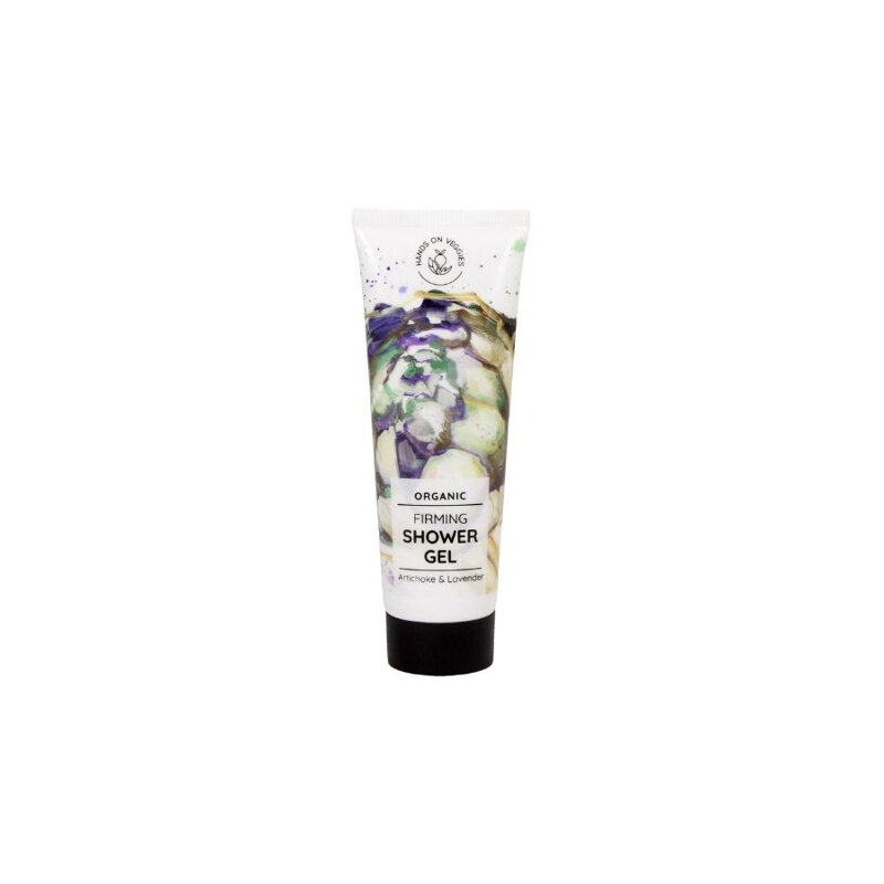 Bio Spevňujúci sprchový gél, Artičoky & Levanduľa, 50ml MINI Bio Spevňujúci sprchový gél, Artičoky & Levanduľa, 50ml MINI
