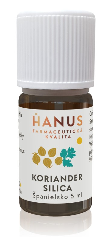 Hanus Esenciálny olej Koriander, silica 5 ml Hanus Esenciálny olej Koriander, silica 5 ml