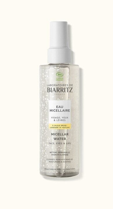 Biarritz Bio micelárna voda na tvár, oči a pery, 200 ml