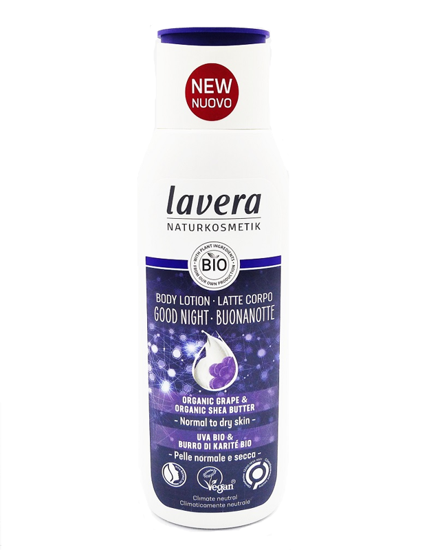 Telové mlieko Lavera, Nočná starostlivosť, Limited Edition, 200ml Telové mlieko Lavera, Nočná starostlivosť, Limited Edition, 200ml