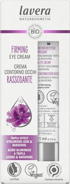 Lavera Spevňujúci očný krém, 15 ml Lavera Spevňujúci očný krém, 15 ml