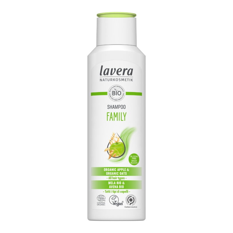 Lavera Rodinný šampón FAMILY pre normálne vlasy, 250 ml