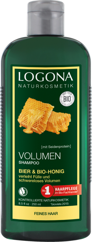 Logona Šampón Pivo a med - jemné suché vlasy, 250 ml