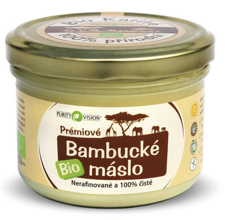 Bambucké maslo Purity Vision, BIO Fair Trade, 200 ml Bambucké maslo Purity Vision, BIO Fair Trade, 200 ml