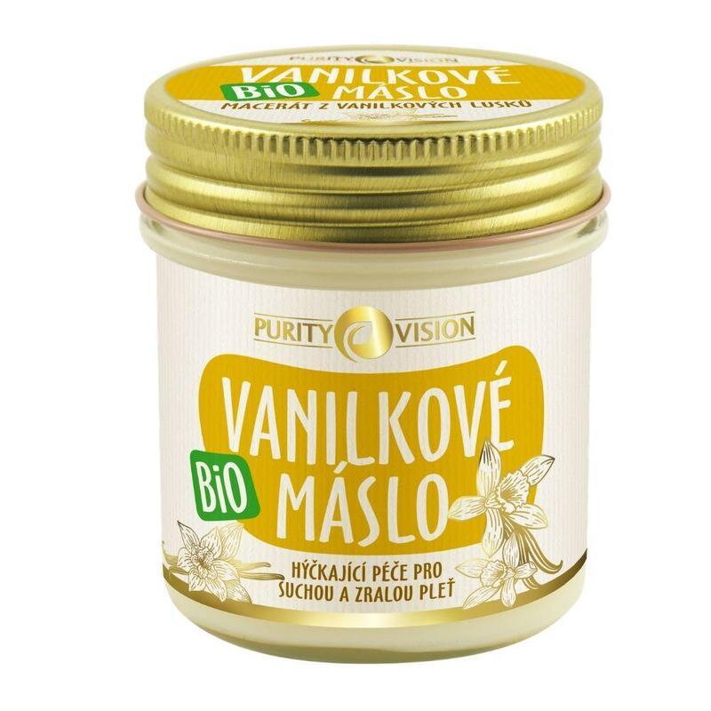 BIO Vanilkové bambucké maslo Purity Vision, 120 ml