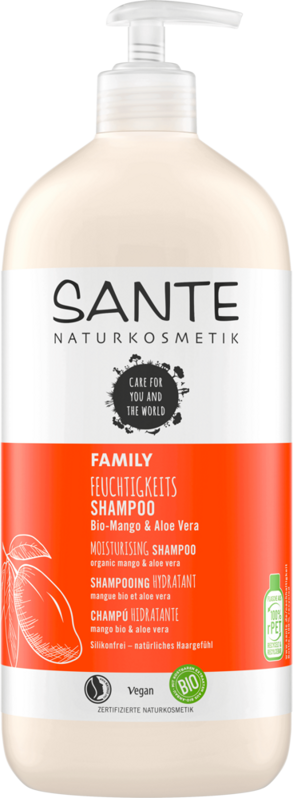 Sante Šampón Hydratačný BIO mango & aloe, 950 ml