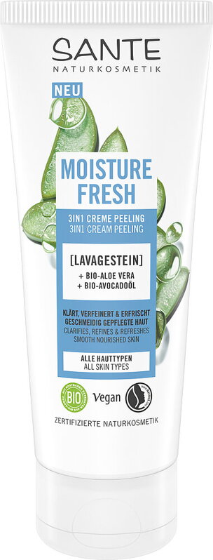 SANTE Krémový peeling 3v1 Moisture Fresh, 100 ml SANTE Krémový peeling 3v1 Moisture Fresh, 100 ml