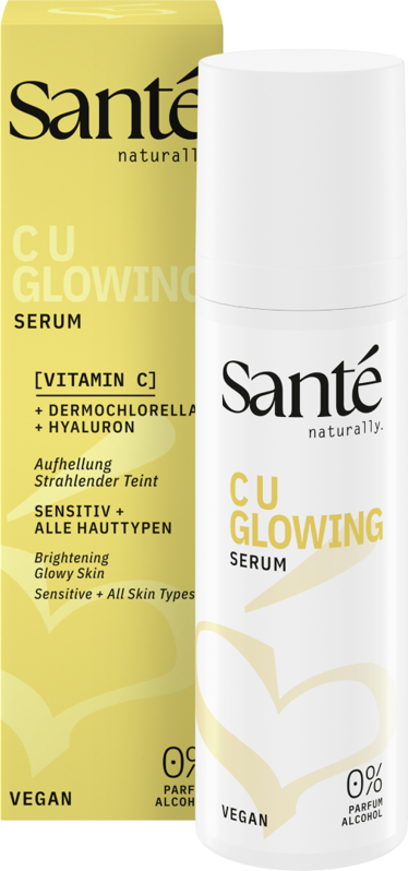 SANTE C U Glowing Serum rozjasňujúce, každá pleť aj tá citlivá, 30 ml