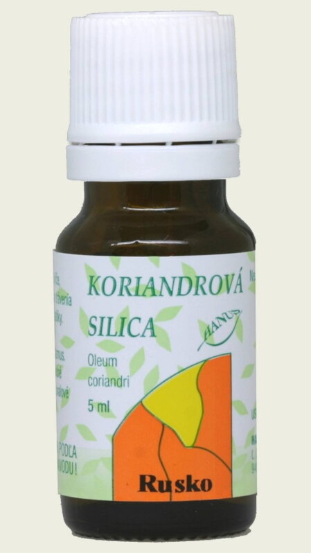 Hanus Koriandrová silica, 5 ml