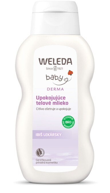 Weleda Upokojujúce Telové mlieko, 200 ml Weleda Upokojujúce Telové mlieko, 200 ml