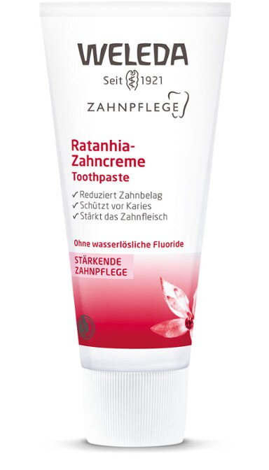 Weleda Rataňová zubná pasta, 75 ml Weleda Rataňová zubná pasta, 75 ml