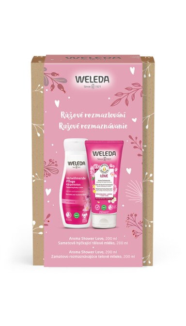 Weleda Darčekový SET - Ružové rozmaznávanie Weleda Darčekový SET - Ružové rozmaznávanie