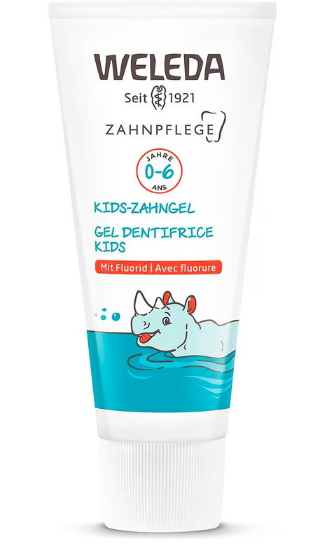 Weleda Detský zubný gél s fluoridom, 50 ml