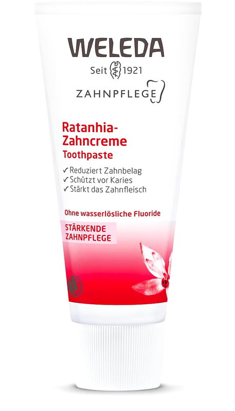 Weleda Rataňová zubná pasta, 75 ml
